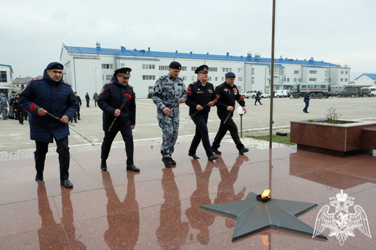 СОБР «Ястреб – Каспий» отметил годовщину образования
