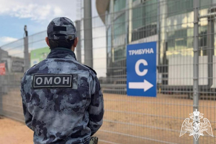 В Дагестане росгвардейцы обеспечили безопасность футбольного матча РПЛ
