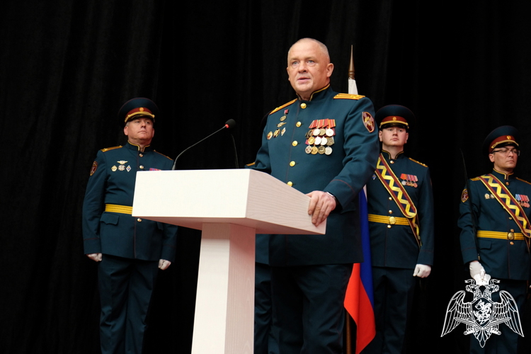 Махачкалинское соединение Росгвардии отметило 30-ю годовщину образования