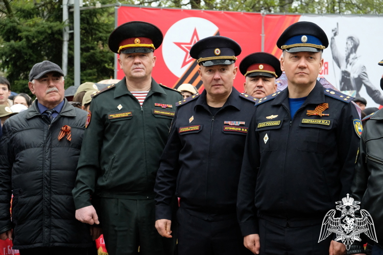 Представители Росгвардии в Дагестане стали участниками акции «Вахта памяти»