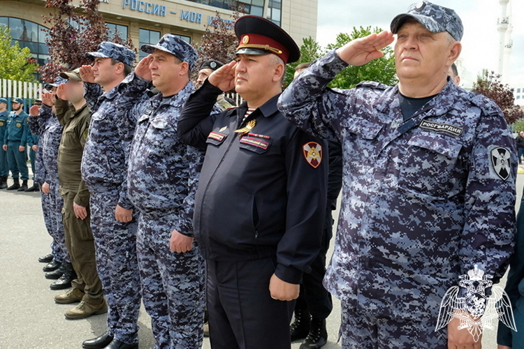 В Дагестане росгвардейцы приняли участие в региональной  патриотической акции 