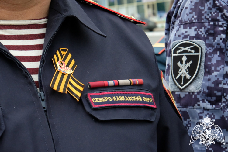 В Дагестане росгвардейцы приняли участие в региональной  патриотической акции 