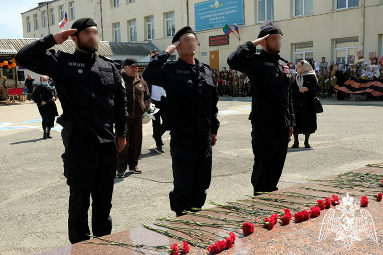 Увековечена память погибшего бойца дагестанского ОМОН