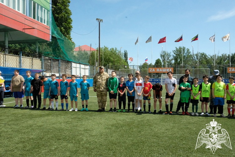 Чемпионат по футболу среди учащихся профильных классов Росгвардии прошел в Дагестане