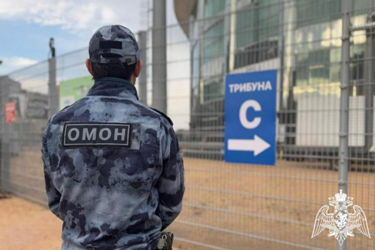 В Дагестане росгвардейцы обеспечили безопасность футбольного матча Российской премьер-лиги