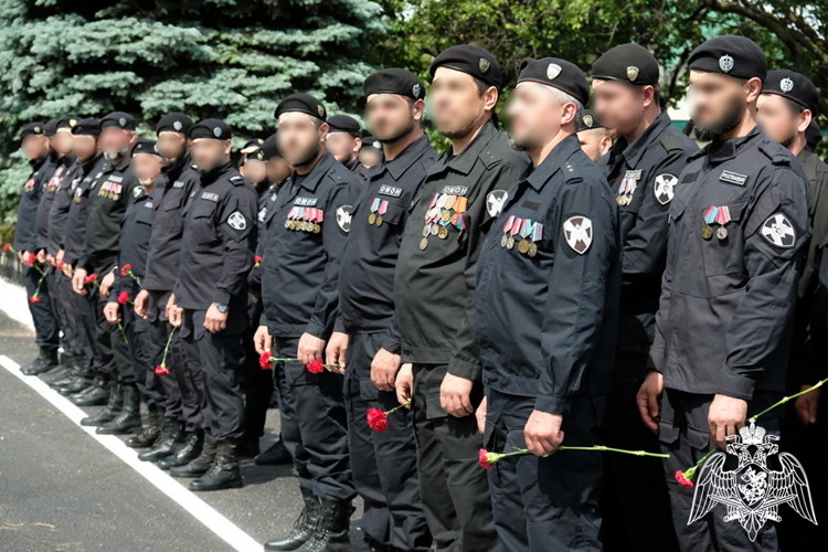 Дагестанский ОМОН «Горец» отметил 35-летний юбилей