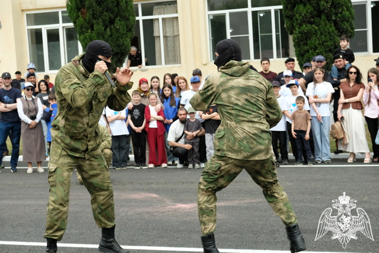 Дагестанский ОМОН «Горец» отметил 35-летний юбилей
