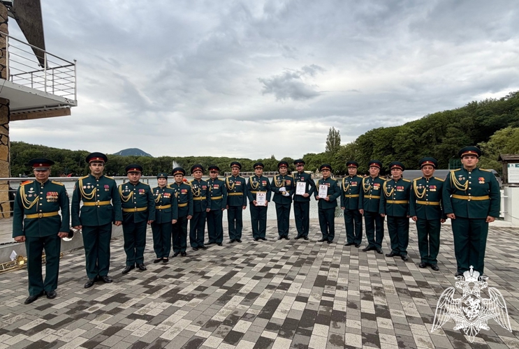 Военный оркестр махачкалинского соединения Росгвардии стал победителем всероссийского смотр-конкурса