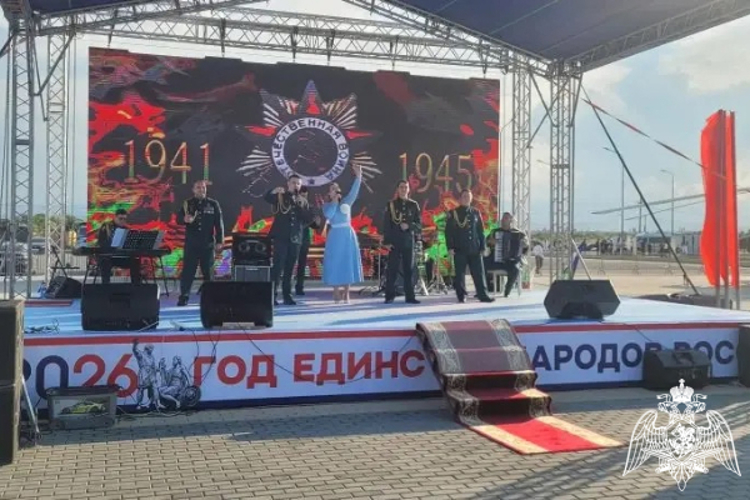 В Дагестане прошли концерты ансамбля песни и пляски Северо-Кавказского ордена Жукова округа Росгвардии