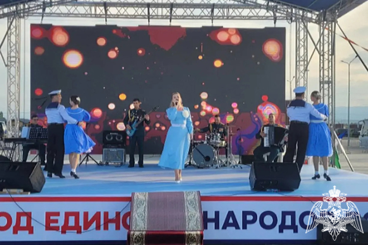 В Дагестане прошли концерты ансамбля песни и пляски Северо-Кавказского ордена Жукова округа Росгвардии