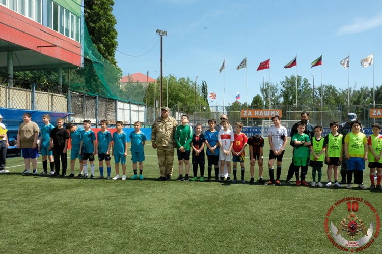 Чемпионат по футболу среди учащихся профильных классов Росгвардии прошел в Дагестане