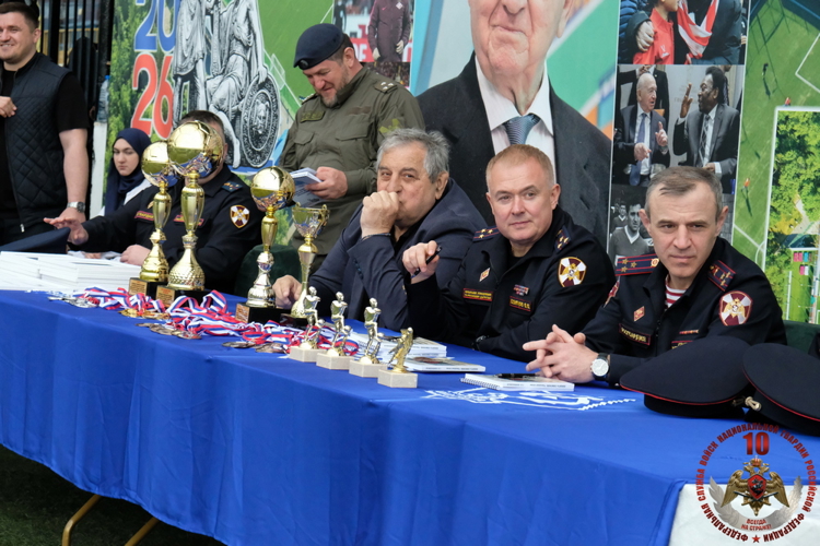 Чемпионат по футболу среди учащихся профильных классов Росгвардии прошел в Дагестане