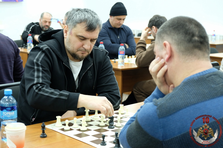 Лучшие шахматисты среди росгвардейцев определились в Дагестане