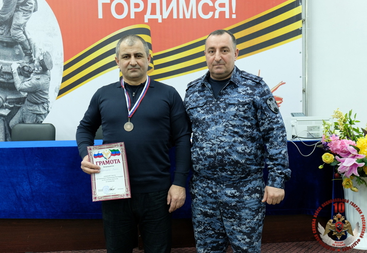 Лучшие шахматисты среди росгвардейцев определились в Дагестане