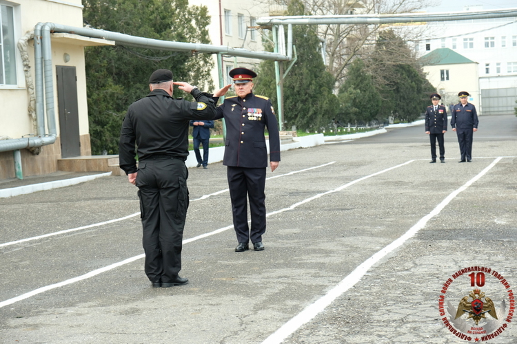 В День Росгвардии в Дагестане почти память павших воинов правопорядка
