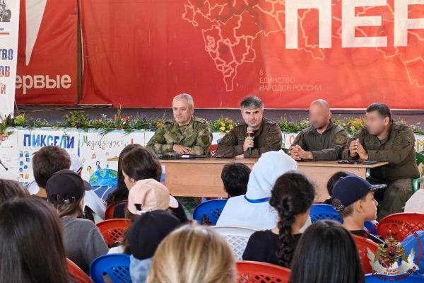 В Дагестане продолжается акция «Каникулы с Росгвардией»