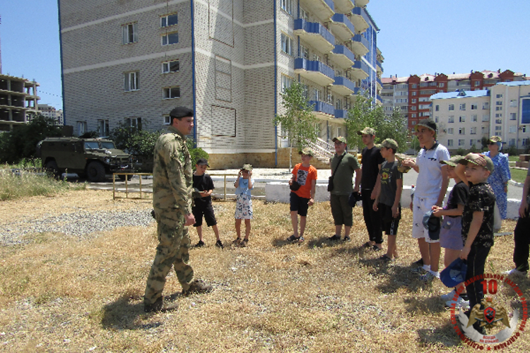 В Дагестане стартовала акция «Каникулы с Росгвардией»