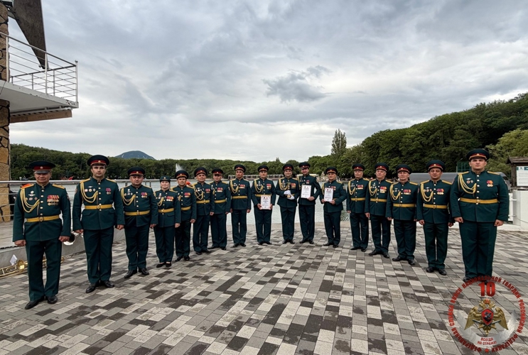 Военный оркестр махачкалинского соединения Росгвардии стал победителем всероссийского смотр-конкурса