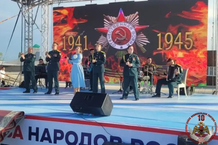 В Дагестане прошли концерты ансамбля песни и пляски Северо-Кавказского ордена Жукова округа Росгвардии