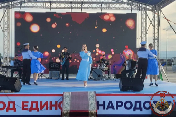 В Дагестане прошли концерты ансамбля песни и пляски Северо-Кавказского ордена Жукова округа Росгвардии