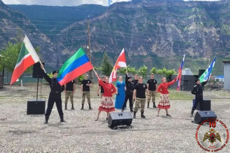 В Дагестане прошли концерты ансамбля песни и пляски Северо-Кавказского ордена Жукова округа Росгвардии