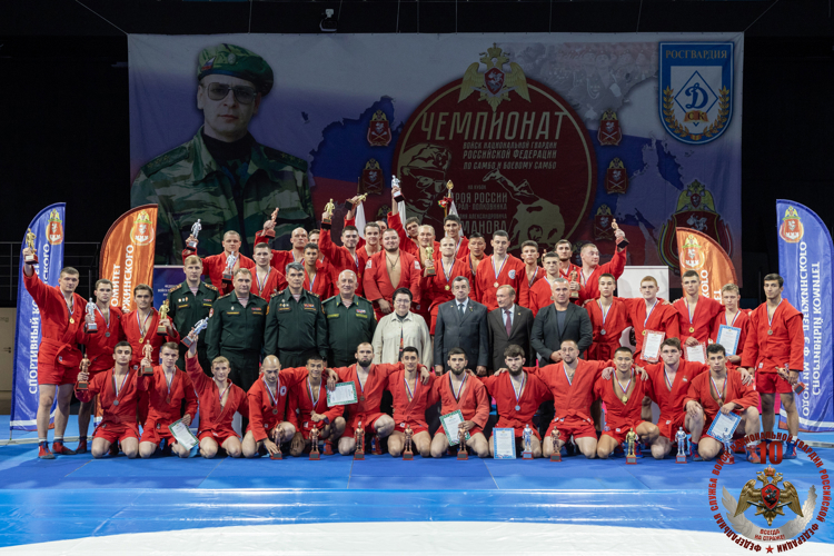 Росгвардейцы из Дагестана стали победителями и призерами чемпионата войск национальной гвардии по самбо и боевому самбо