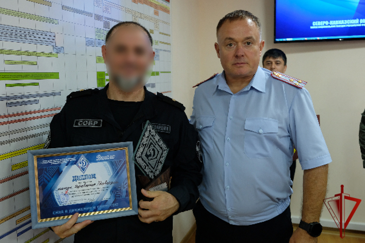 В Дагестане росгвардейцы завоевали золото на чемпионате общества «Динамо» по стрельбе