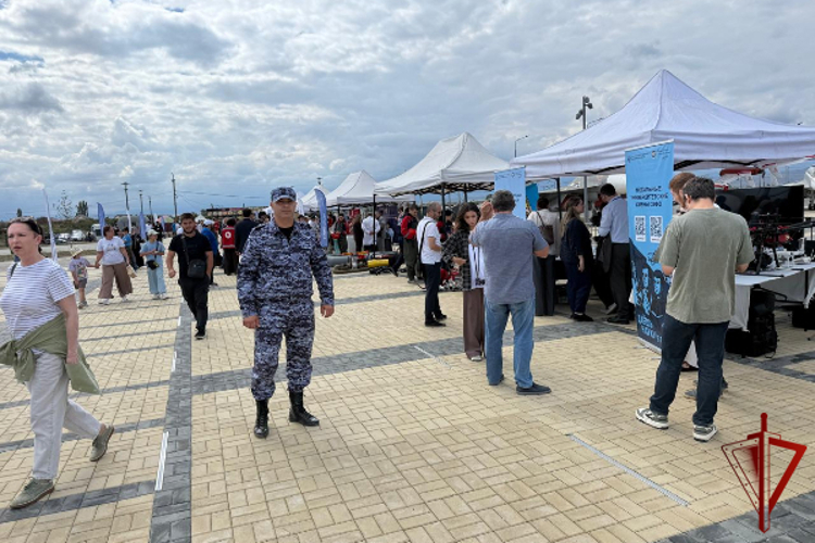 В Дагестане росгвардейцы обеспечили безопасность на молодежном форуме «Каспий»