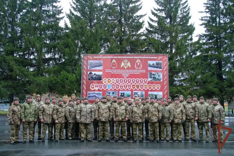 В Сибири завершился учебно-методический сбор специалистов вещевых служб Росгвардии
