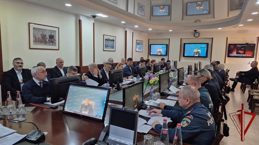 В Дагестане росгвардейцы приняли участие во Всероссийской штабной тренировке по гражданской обороне. 