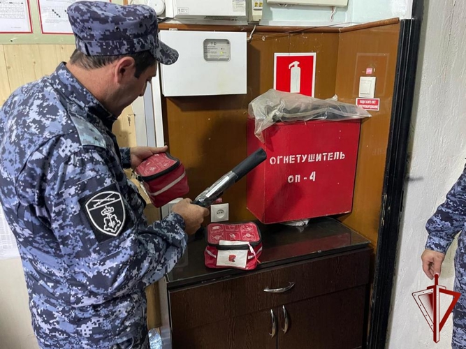 Росгвардия в Дагестане завершила подготовку к осеннезимнему пожароопасному периоду