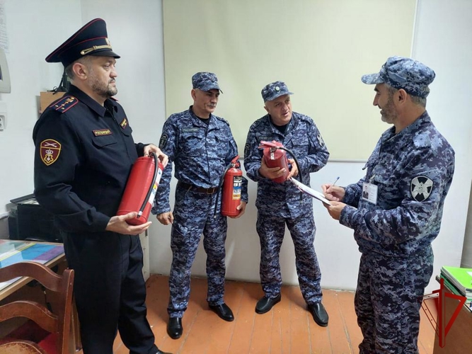 Росгвардия в Дагестане завершила подготовку к осеннезимнему пожароопасному периоду