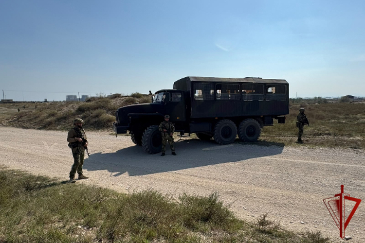 В Дагестане прошло тактико-специальное занятие спецподразделений Росгвардии