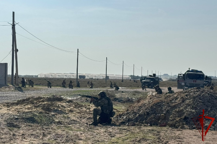 В Дагестане прошло тактико-специальное занятие спецподразделений Росгвардии