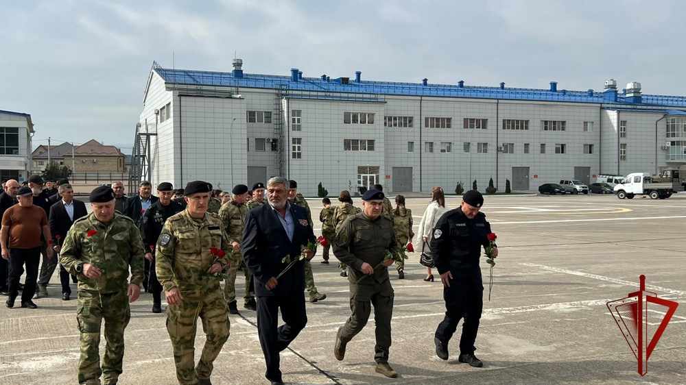 В Дагестане отметили 27-ю годовщину образования ОМОН «Скорпион – Каспий»