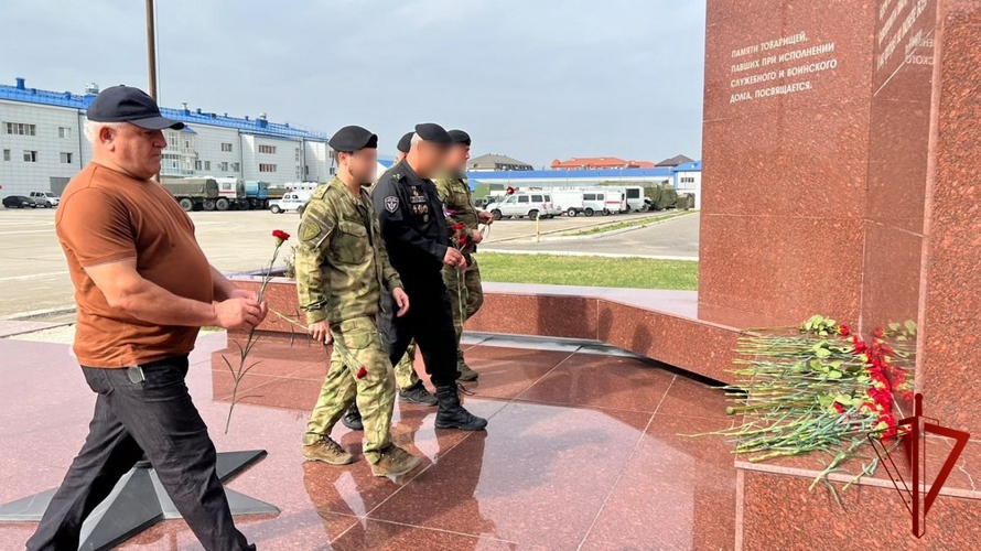 В Дагестане отметили 27-ю годовщину образования ОМОН «Скорпион – Каспий»
