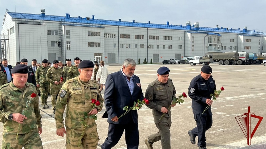В Дагестане отметили 27-ю годовщину образования ОМОН «Скорпион – Каспий»
