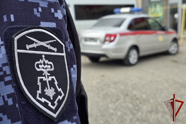 Росгвардейцы задержали правонарушителя возле торгового центра в Махачкале